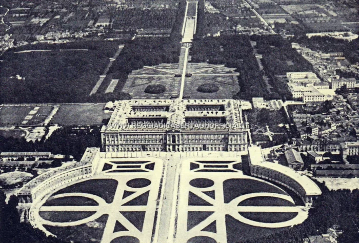 1937 - Parco - Foto vintage d'epoca Reggia di Caserta - Parco - Foto vintage d'epoca Reggia di Caserta