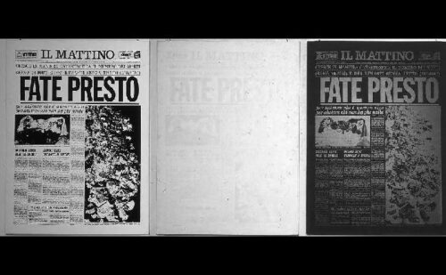 Andy Warhol “Fate presto”