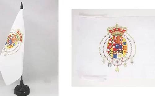 Bandiera Da Tavolo Regno delle Due Sicilie, Neoborbonici - Oggettistica - Shop Reggia di Caserta Unofficial