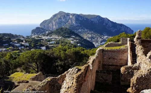 Capri cosa vedere - Panorama da Villa Jovis, la villa dlel'imperatore Adriano