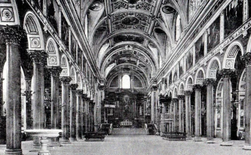 Duomo di Capua foto prima del bombardamento del 1943 b - Provincia di Caserta