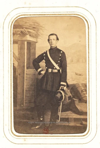 Fotografia vintage del Conte di Caserta