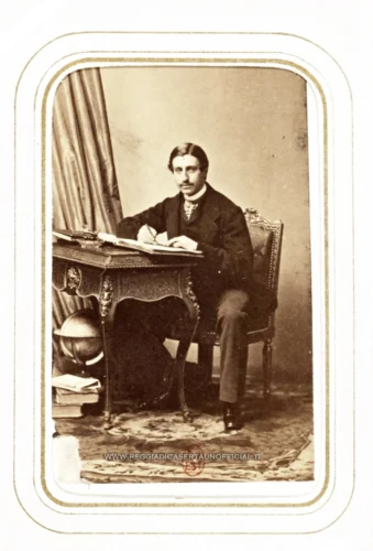Fotografia vintage di Luigi Maria di Borbone Conte di Trani