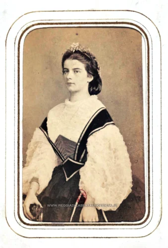 Fotografia vintage di Maria Sofia di Baviera
