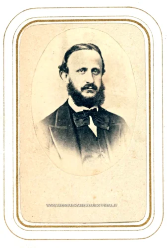 Fotografia vintage di luigi di borbone Conte d'aquila