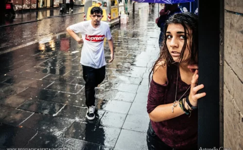 Ragazzi in Via Toledo