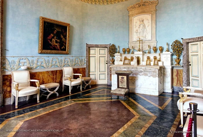 Reggia di Caserta - Cappella di Papa Pio IX - vista generale