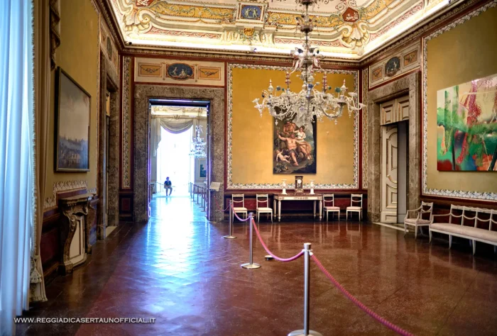 Reggia di Caserta - Prima Sala da lettura - vista generale