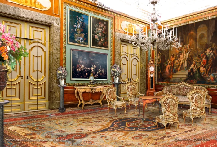 Reggia Di Caserta Seconda Sala Da Lettura Ricostruzione Virtuale Del Salotto.webp, Royal Palace of Caserta Unofficial