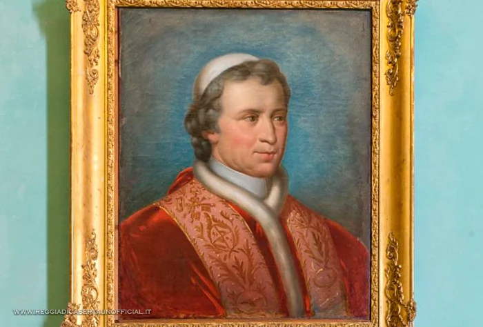 Reggia Di Caserta Salottino Della Cappella Di Papa Pio IX Ritratto, Reggia di Caserta Unofficial
