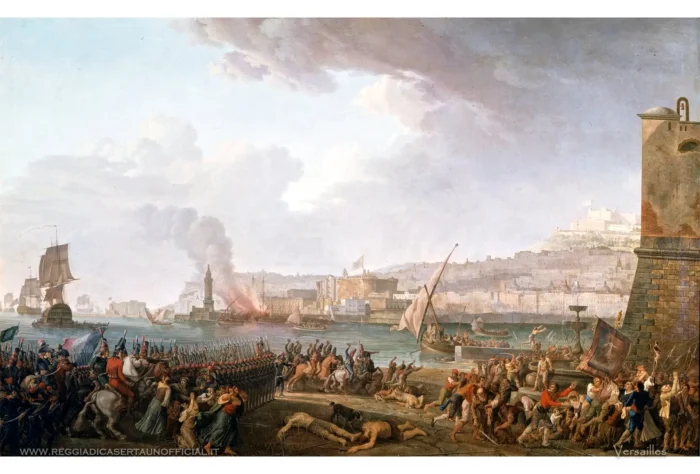 Taurel Jean Jacques François - Entrata a Napoli dell'esercito francese comandato dal generale Championet 1799