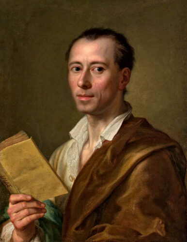 Ritratto di Winckelmann – Anton Raphael Mengs, 1755