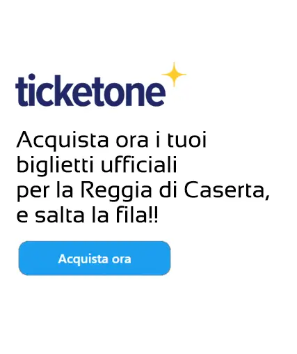 banner biglietti ticketone reggia di caserta mobile