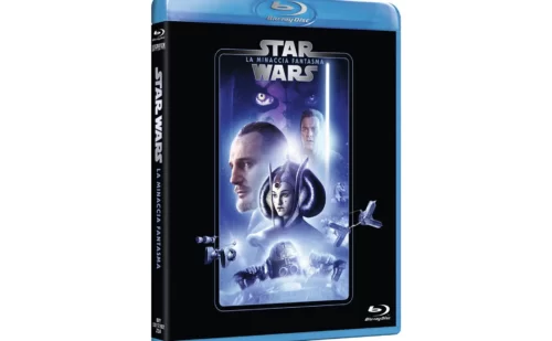 br Star Wars 1 La Minaccia Fantasma blu ray - copertina film - Oggettistica - Shop Reggia di Caserta Unofficial