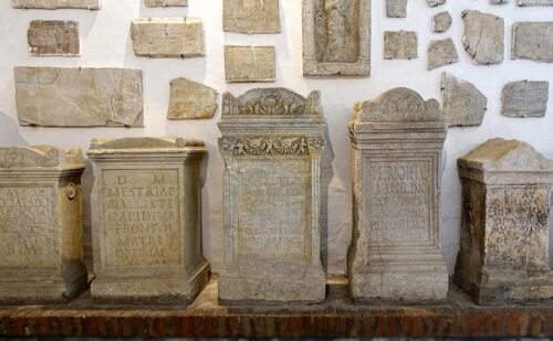 caserta capua museo campano lapidario lapidi