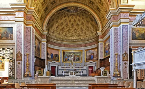 caserta cosa vedere - duomo di san michele arcangelo - interno abside