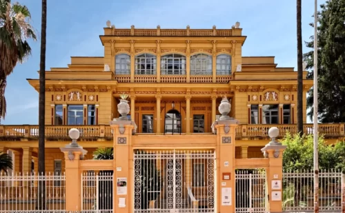 caserta cosa vedere - villa vitrone - facciata esterna