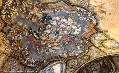 certosa di padula - affresco dettaglio 2