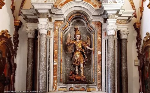 certosa di padula - cappella altare san michele arcangelo