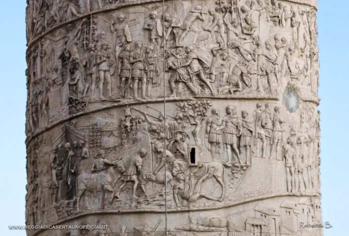 colonna traiana dettaglio battaglie