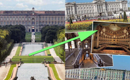 Copertina Palazzi Ispirati Alla Reggia Di Caserta, Reggia di Caserta Unofficial