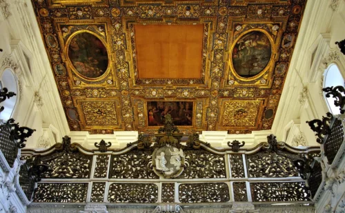 dettaglio interno chiesa dell'annunziata di capua - Provincia di Caserta