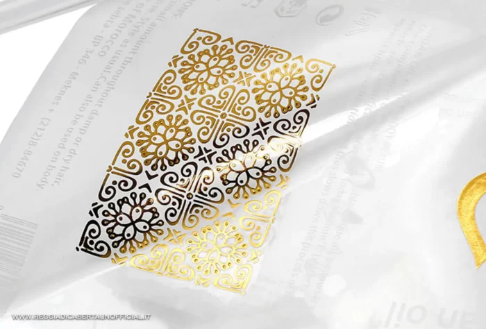 doratura oro finta a decalcomania rotolo