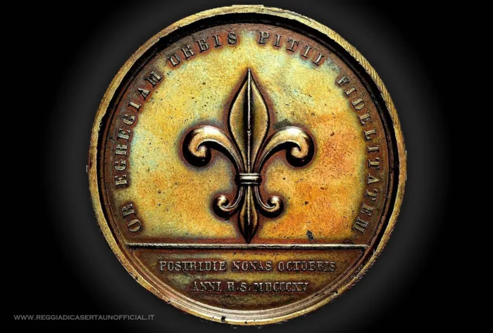 moneta con giglio borbonico - pagina donazioni. (donate, donations)