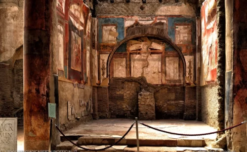 Sede degli Augustali - sacello dell'imperatore