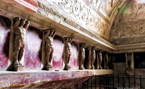 ercolano parco archeologico - terme dettaglio