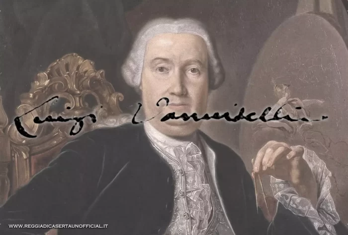 la firma di luigi Vanvitelli