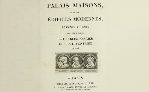 Frontespizio Libro Percier Fontaine Palais Maisons Et Autres Eedifices Modernes 500x309, Reggia di Caserta Unofficial