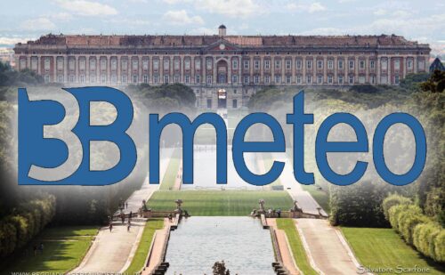immagine copertina logo 3b meteo Reggia di Caserta - (ENG: cover image logo weather forecast royal palace of caserta)