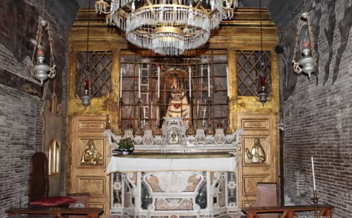 intenro casa della madonna di loreto duomo di san paolo aversa provincia di caserta