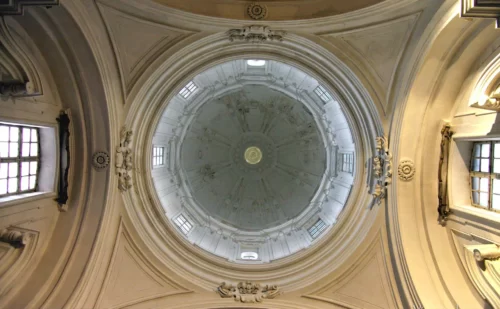 interno cupola chiesa dell'annunziata di capua - Provincia di Caserta