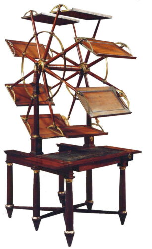 Il leggio girevole della Regina Maria Carolina