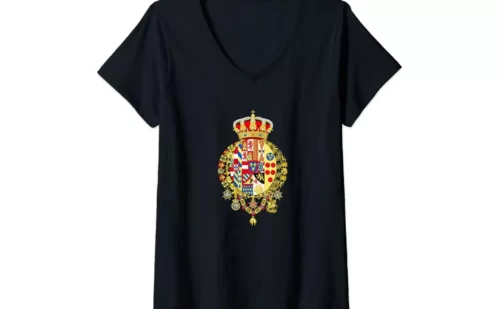 maglietta 4 con stemma del regno delle due sicilie - Oggettistica - Shop Reggia di Caserta Unofficial