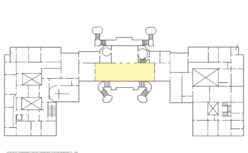 Mappa Plan Palazo Reggia Di Schonbrunn Con Salone In Evidenza, Reggia di Caserta Unofficial