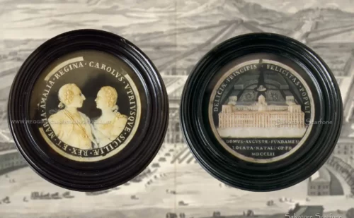 I probabili modelli originali delle monete cerimoniali sotterrate nella fondamenta della Reggia di Caserta (the model of the coins for the Laying of the Foundation Stone)