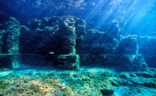 Napoli Parco Sommerso Di Gaiola Mura Con Colonne, Reggia di Caserta Unofficial