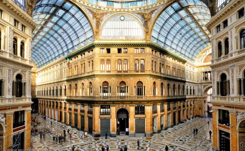 napoli cosa vedere - Galleria Umberto I