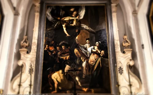 napoli cosa vedere - Pio Monte della Misericordia - dipinto di Caravaggio Sette opere di Misericordia