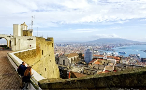 napoli cosa vedere - castel sant'elmo - vista dalla cima