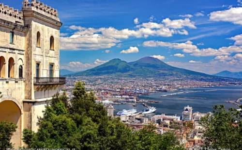 napoli cosa vedere - certosa di san martino - vista con panorama sulla città di napoli