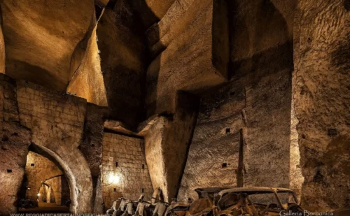 napoli cosa vedere - galleria borbonica