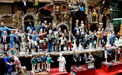 napoli cosa vedere - san gregorio armeno - pastori personaggi famosi