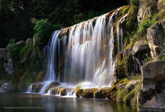 parco della Reggia di Caserta fontana cascata diana e atteone 2