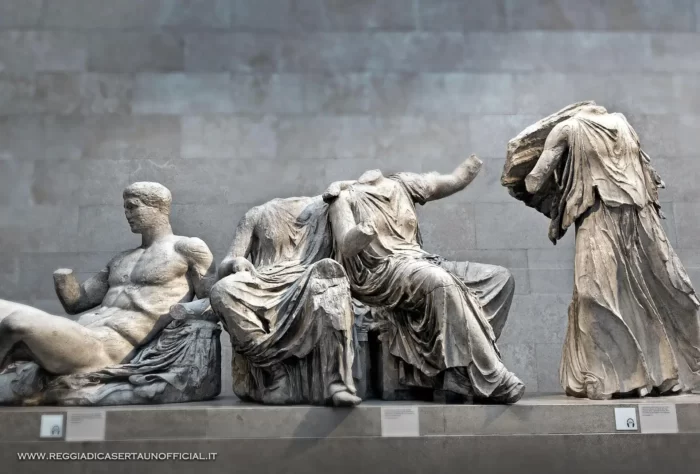 partenone sculture fregio tempio fidia