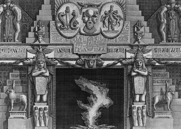 piranesi progetto di camino