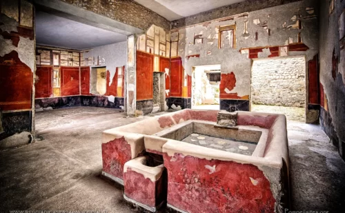 pompei scavi archeologici - cosa visitare - fullonica di stephanus